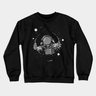 Astronaut Galaxies Crewneck Sweatshirt